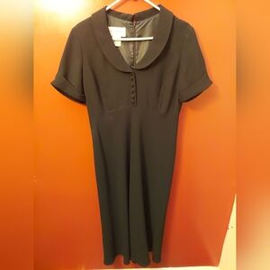 EVAN PICONE Basic Black Fully Lined Dress 12